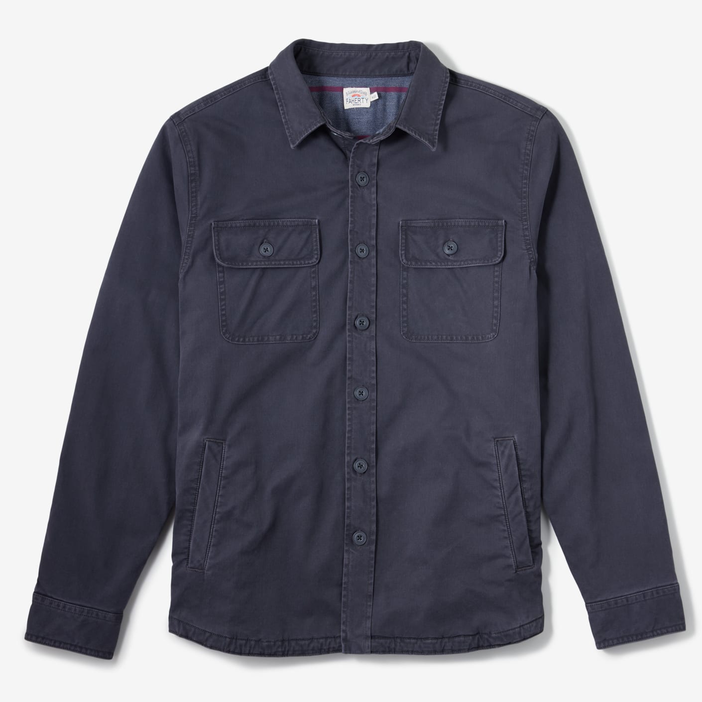 Faherty Stretch Blanket Lined CPO Bespoke Post